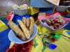 Comida en restaurante Roundup Rodeo BBQ en Toy Story de Disney. Foto Gregorio Mayí.