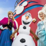 Frozen en el mar. Foto Disney Cruise Line.