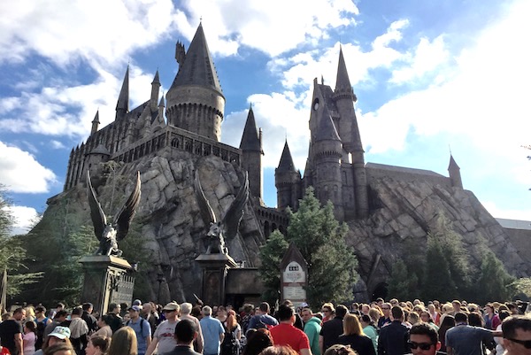 Castillo de Harry Potter en Islands Of Aventure.