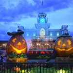 Entrada a Magic Kingdom-Fiesta de Halloween en Disney. Foto Gregorio Mayi