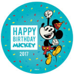 Botón conmemorativo de cumpleaños de Mickey. Foto Walt Disney World.