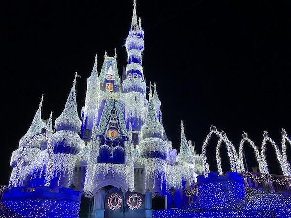 Magic Kingdom en Navidad. Foto Gregorio Mayi.