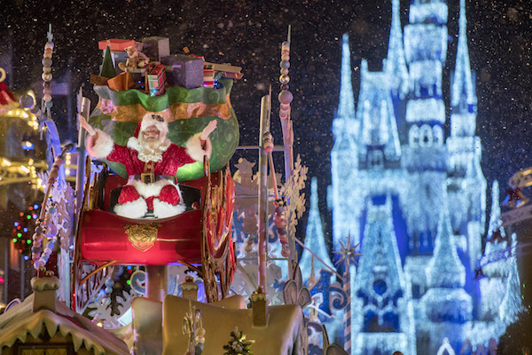 Mickey's Once Upon a Christmastime Parade. Foto Walt Disney World.