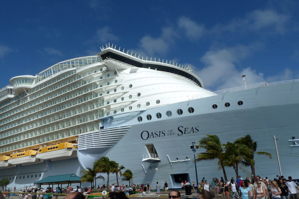 Oasis of the Seas, de Royal Caribbean Foto Gregorio Mayi.