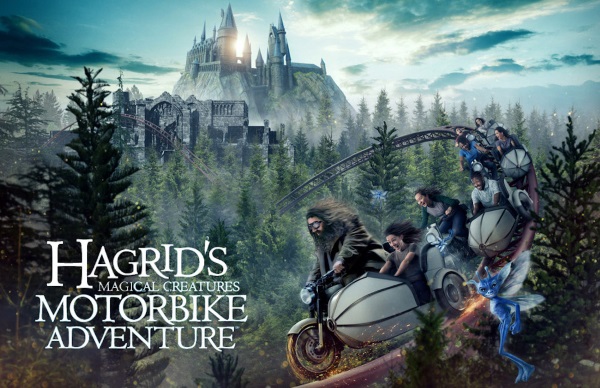 Hagrid’s Magical Creatures Motorbike Adventure en Universal Orlando Resort. Imagen UOR.
