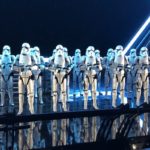 Stormtroopers en Rise of the Resistance. Foto Gregorio Mayí.