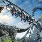 Jurassic World VelociCoaster. Imagen/Universal orlando Resort.