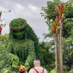 En Journey of Water, inspired by MOANA, la figura de Te Fiti. Foto/Gregorio Mayi.