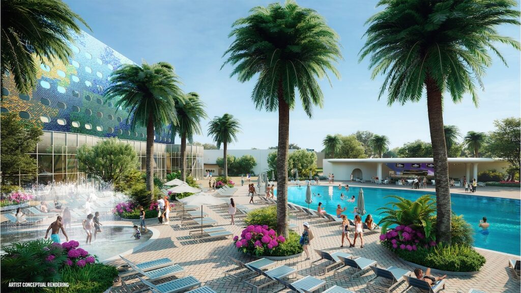 Piscina del Stella Nova Resort. Imagen Universal Orlando Resort